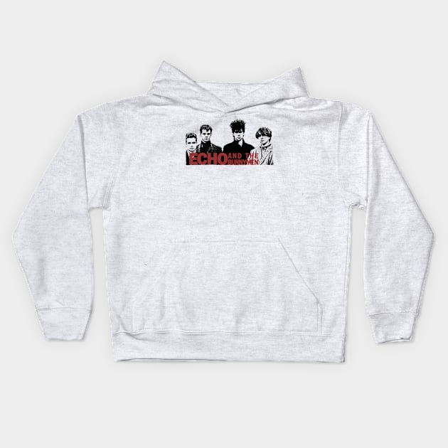 The Bunnymen Kids Hoodie by Chicken Allergic